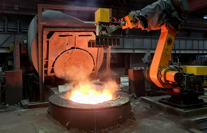 铁水捞渣（钢铁行业）